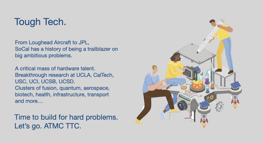 Tough Tech Commercialization Capstone class